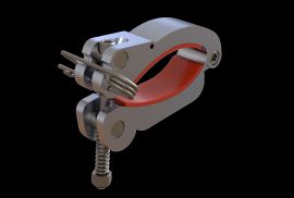 Transland Aluminum Boom Clamps 