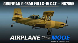 1978 Ag Cat Grumman G164B Mills-15 Cat N6785K