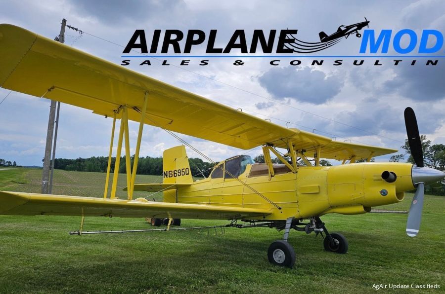 1977 Ag Cat Grumman G-164B, N6695Q